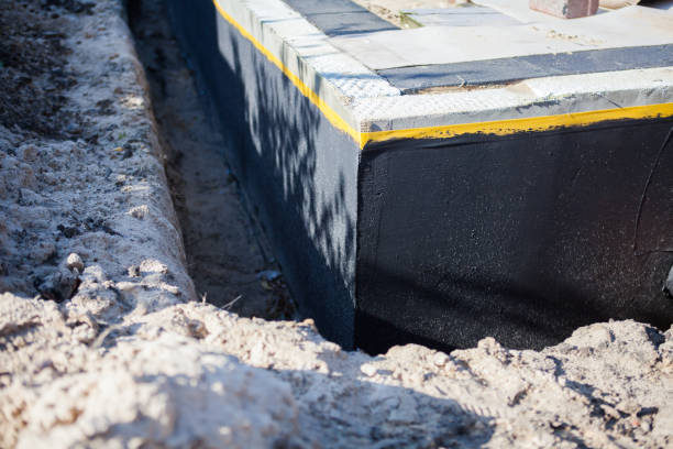 Professional Foundation Crack Repair technician working in South Rockwood, MI